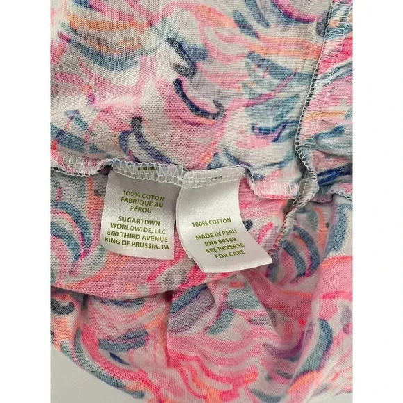 Lilly Pulitzer Girls Jaci Off The Shoulder Dress, Size XL(12-14) Excellent UC - Picture 10 of 12